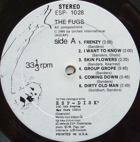 Fugs, The - The Fugs - 1966
