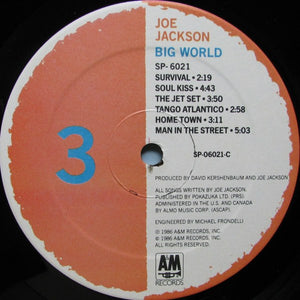Joe Jackson - Big World - 1986