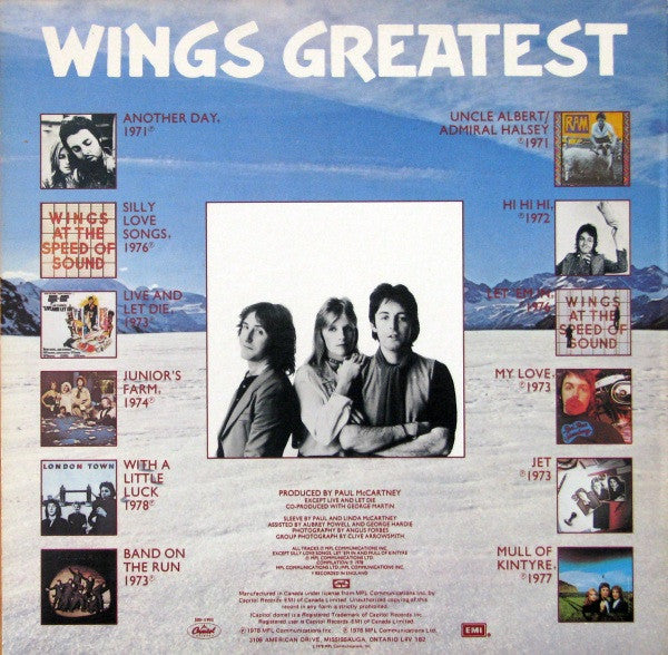 Wings - Wings Greatest - 1978