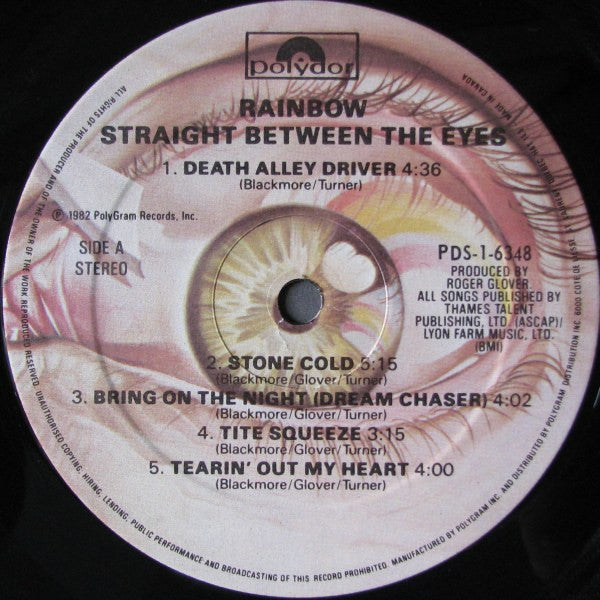 Rainbow - Straight Between The Eyes - 1982