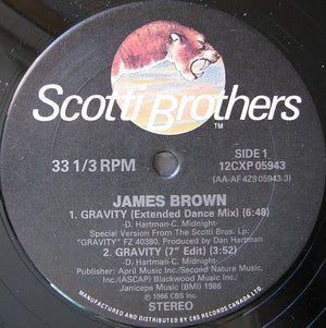 James Brown - Gravity