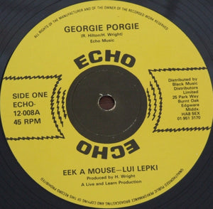 Eek-A-Mouse,Lui Lepki - -  Georgie Porgie Vinyl Record