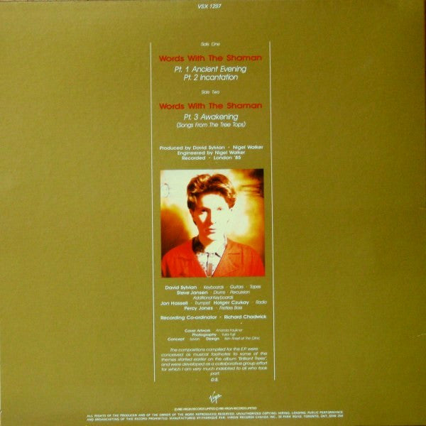 David Sylvian, Jon Hassell • Steve Jansen, Holger Czukay - Words With The Shaman - 1985
