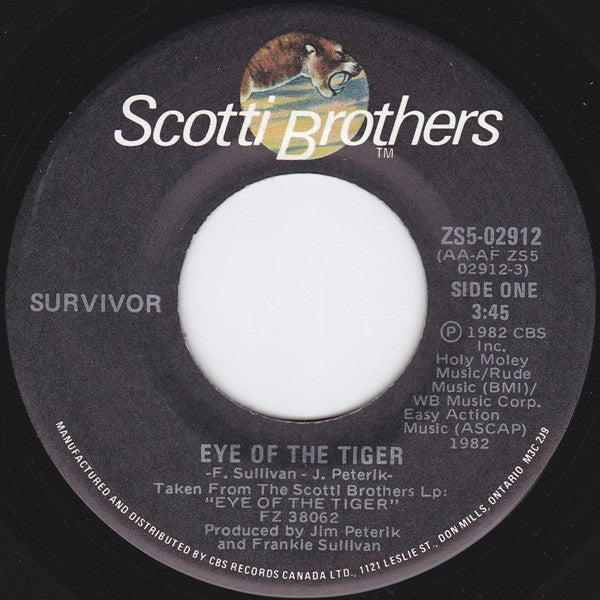 Survivor - Eye Of The Tiger