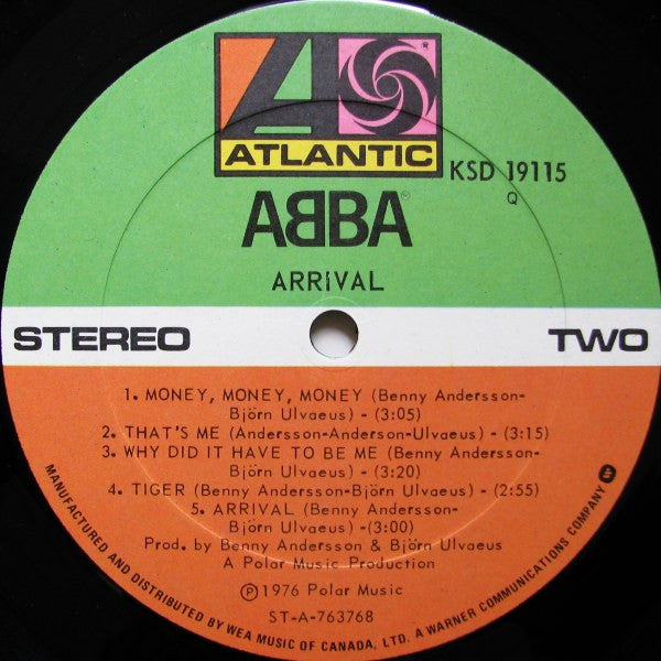 ABBA - Arrival - 1976