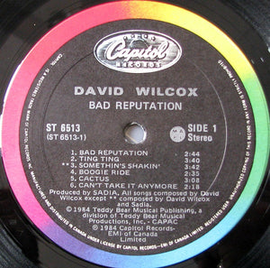 David Wilcox - Bad Reputation - 1984
