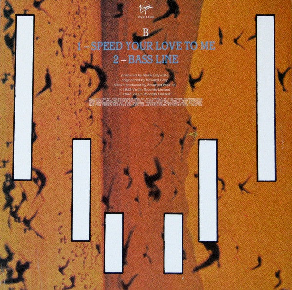 Simple Minds - Speed Your Love To Me - 1984