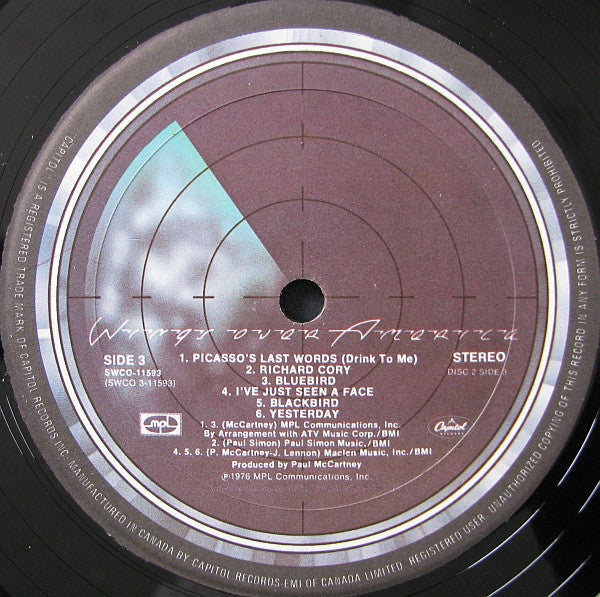 Wings - Wings Over America - 1976