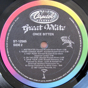 Great White - Once Bitten - 1987
