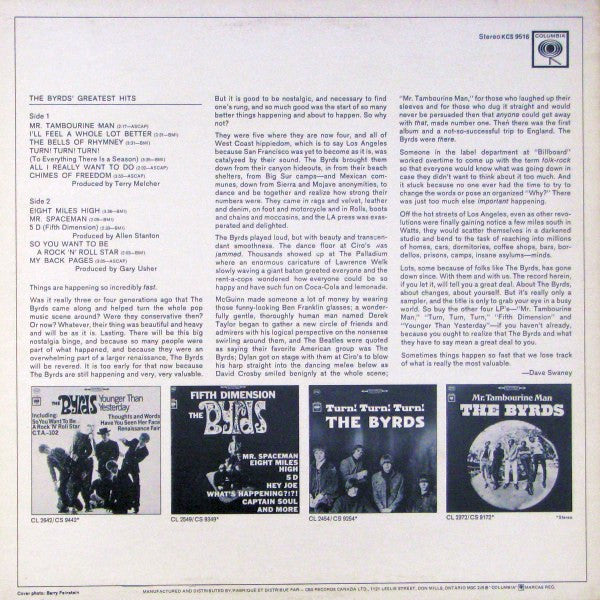 The Byrds - Greatest Hits