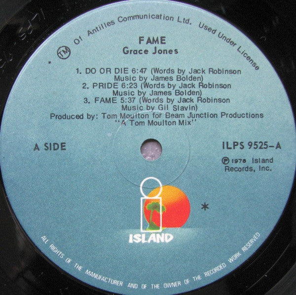 Grace Jones - Fame