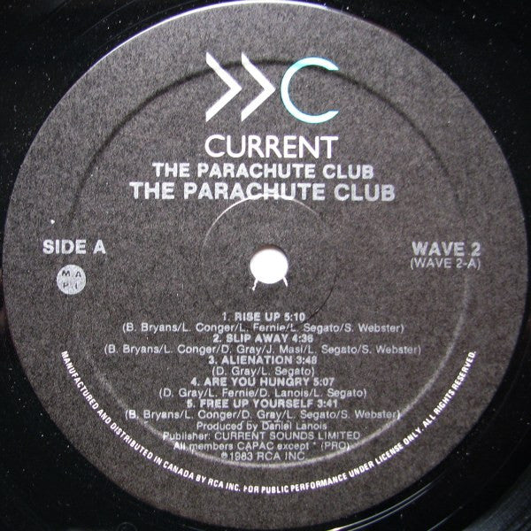 Parachute Club, The - The Parachute Club - 1983