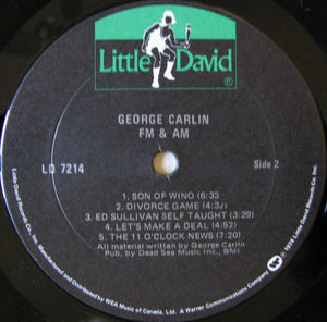 George Carlin - FM & AM - 1972