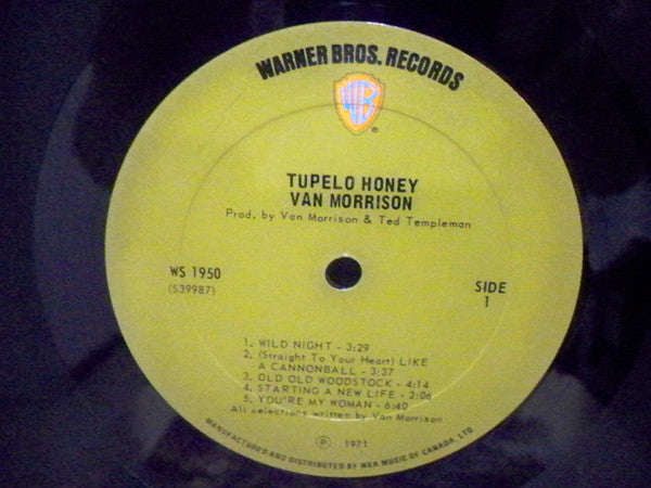 Van Morrison - Tupelo Honey Vinyl Record