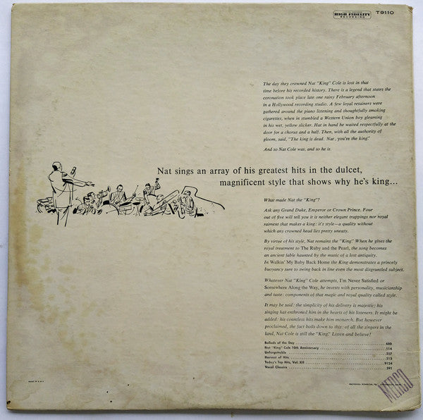 Nat King Cole - Top Pops - 1963