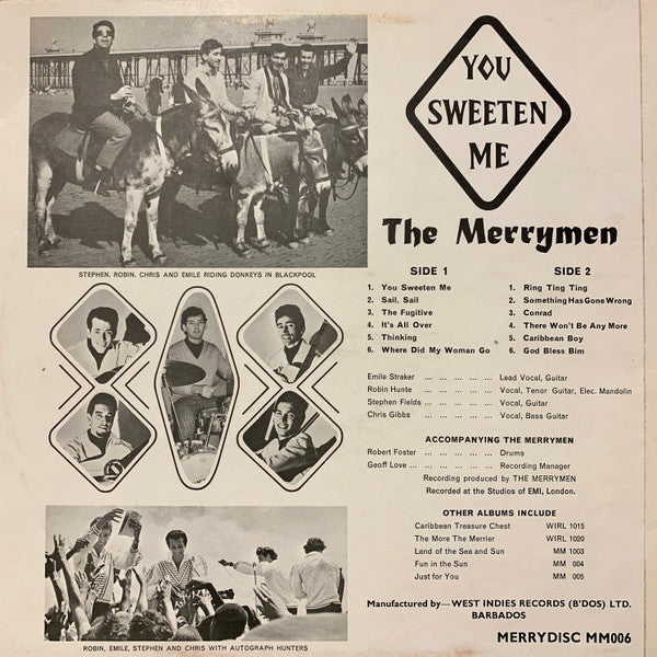 Merrymen, The - You Sweeten Me - 1966