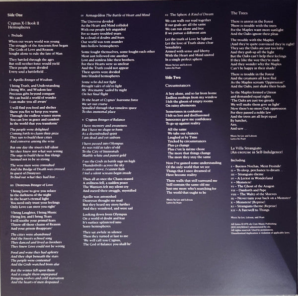 Rush - Hemispheres -