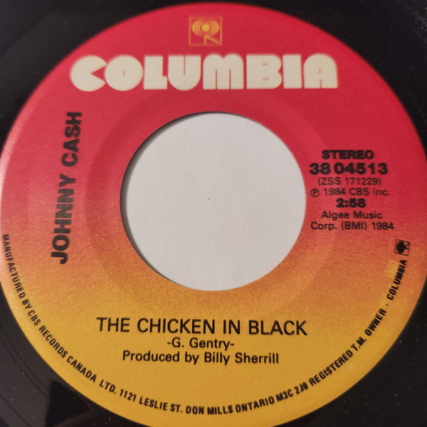Johnny Cash - The Chicken In Black - 1984