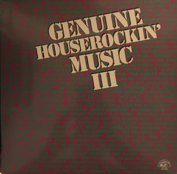 Various - Genuine Houserockin' Music III