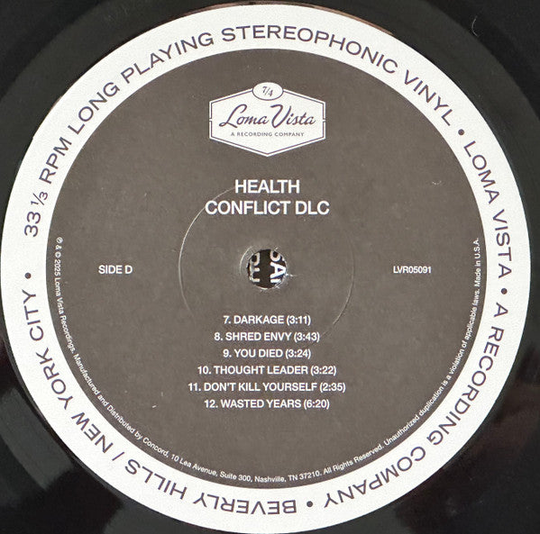 HEALTH - Conflict DLC - 2025