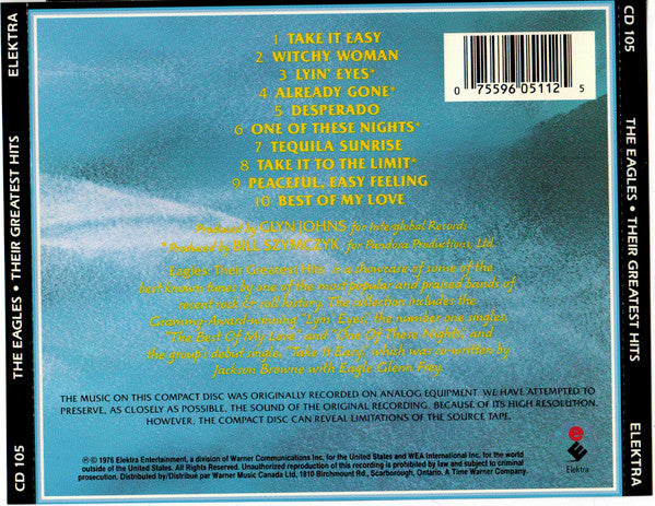 Eagles - Their Greatest Hits 1971-1975 (CD) -