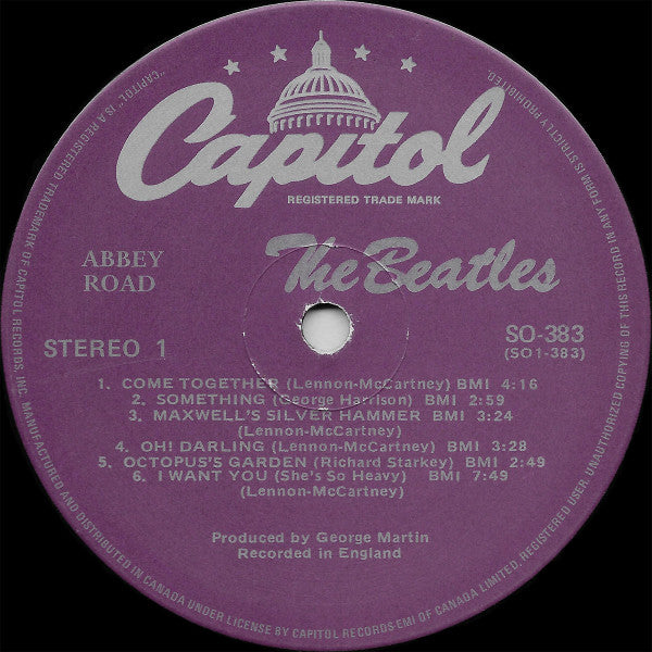 The Beatles - Abbey Road Vinyl Record