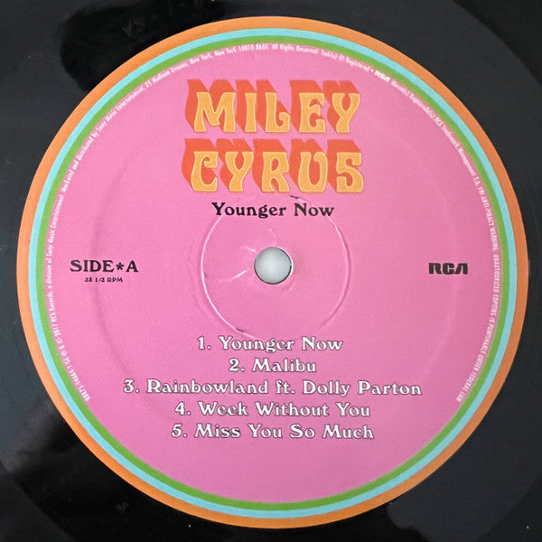 Miley Cyrus - Younger Now Vinyl Record