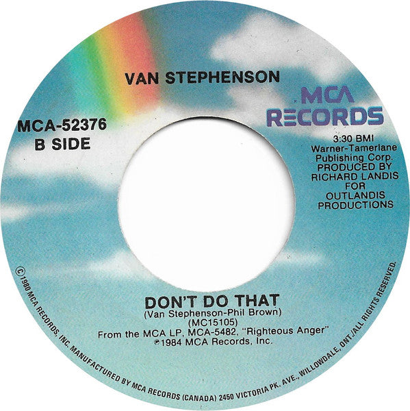 Van Stephenson - Modern Day Delilah