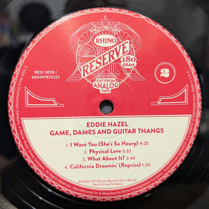 Eddie Hazel - Game, Dames And Guitar Thangs