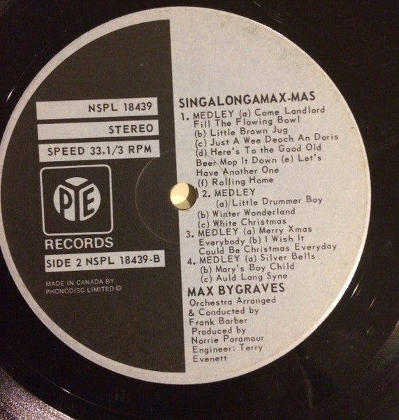 Max Bygraves - SingalongamaXmas - 1974