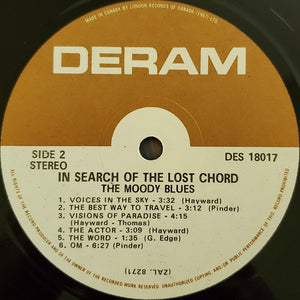 Moody Blues, The - In Search Of The Lost Chord - 1968