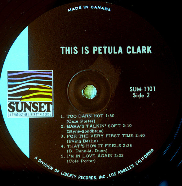 Petula Clark - This Is Petula Clark ! Vinyl Record