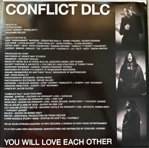 HEALTH - Conflict DLC - 2025