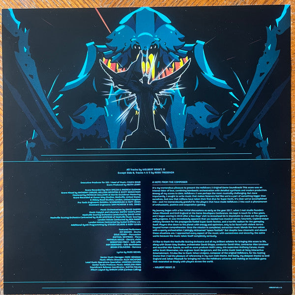 Wilbert Roget, II - Helldivers 2 Original Soundtrack - 2025