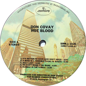 Don Covay - Hot Blood - 1974