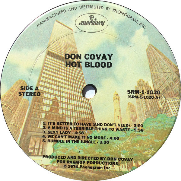 Don Covay - Hot Blood - 1974