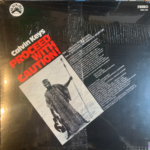 Calvin Keys - Proceed With Caution! Vinyl Record