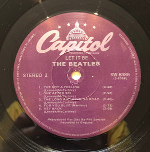 Beatles, The - Let It Be - 1978