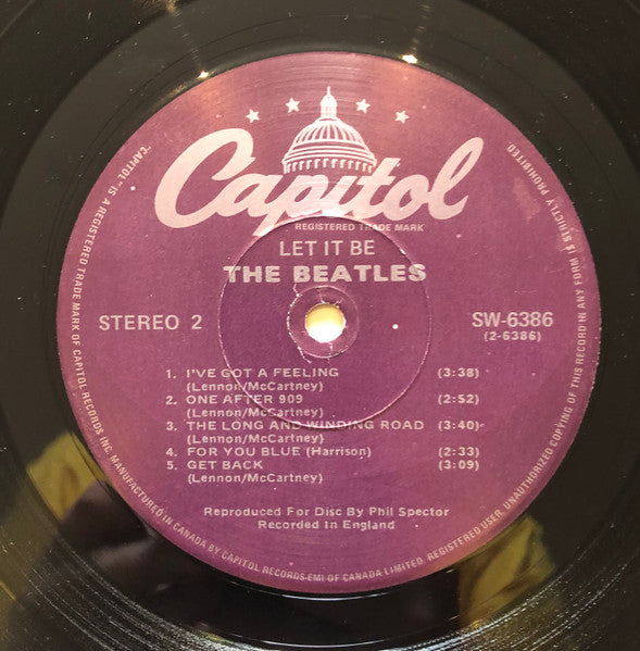 Beatles, The - Let It Be - 1978