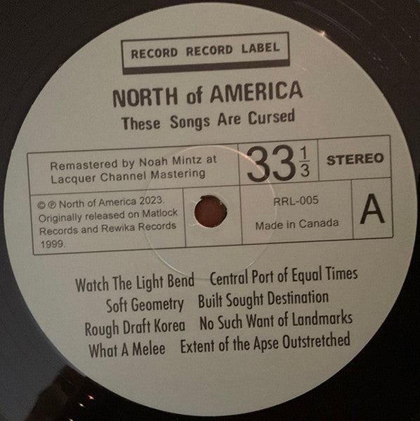 North Of America - These Songs Are Cursed