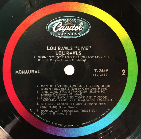 Lou Rawls - Live! - 1966