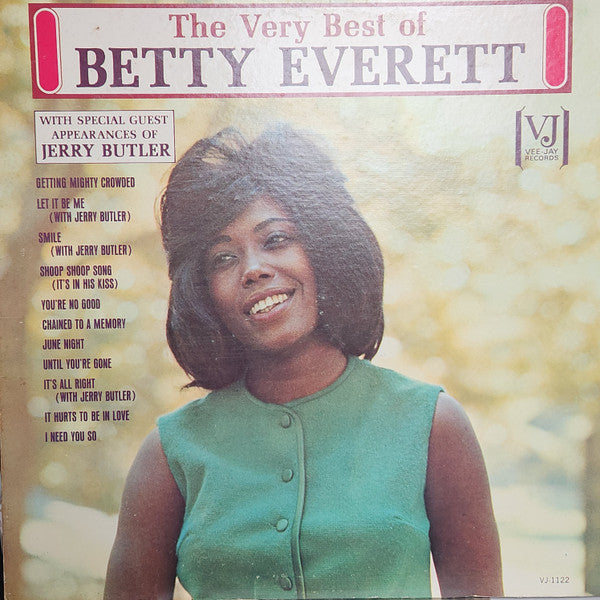 Betty Everett - The Very Best Of Betty Everett Vinyl Record