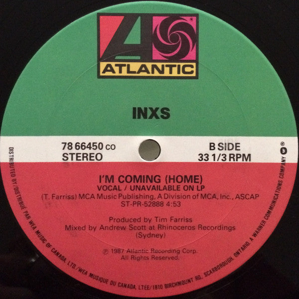 INXS - Need You Tonight / Mediate - 1987