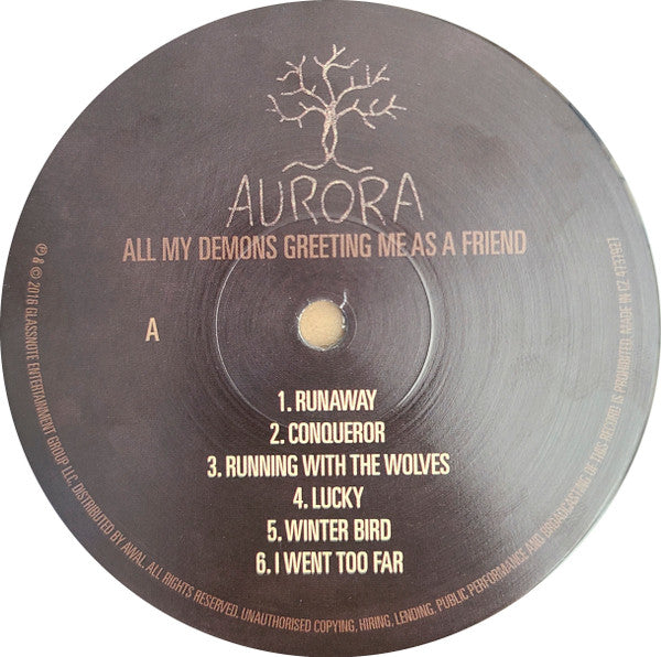 【AllMyDemonsGreetingMeAsAFrien】Aurora Lp Aurora - All My Demons Greeting Me As a Frie on Vinyl LP, CD