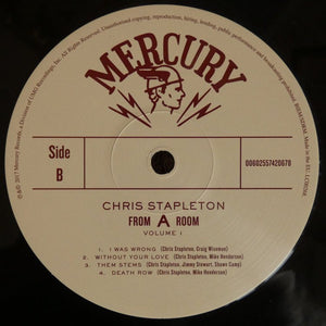 Chris Stapleton - From A Room: Volume 1 Vinyl Record