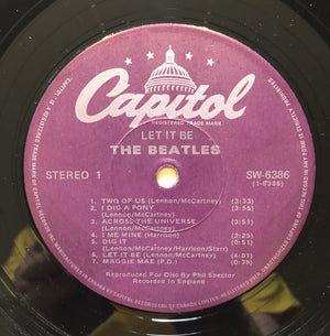 Beatles, The - Let It Be - 1978