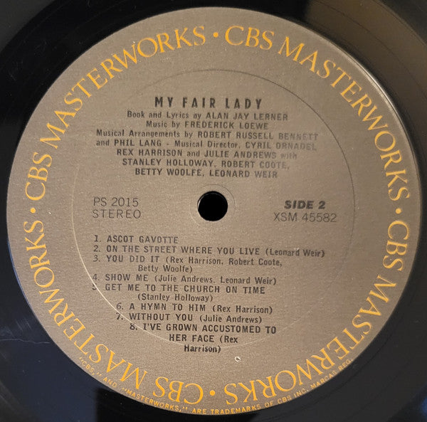 "My Fair Lady" Original London Cast, Rex Harrison, Julie Andrews With Stanley Holloway - My Fair Lady -