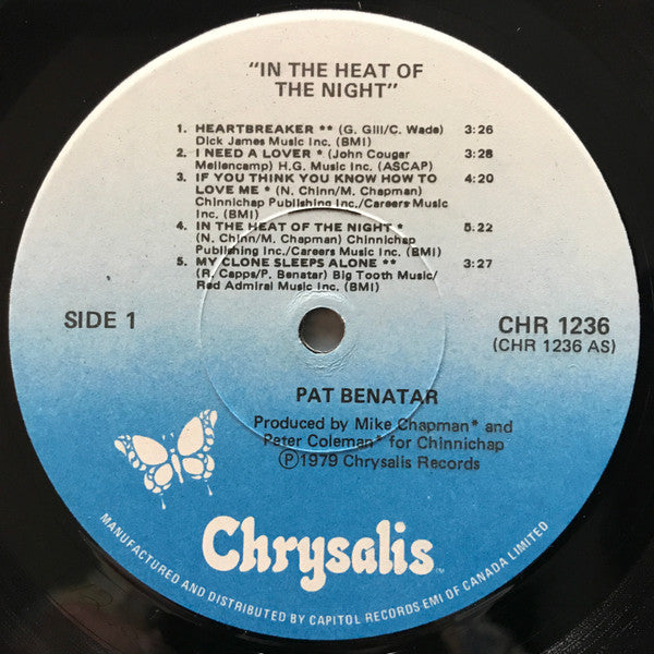 Pat Benatar - In The Heat Of The Night