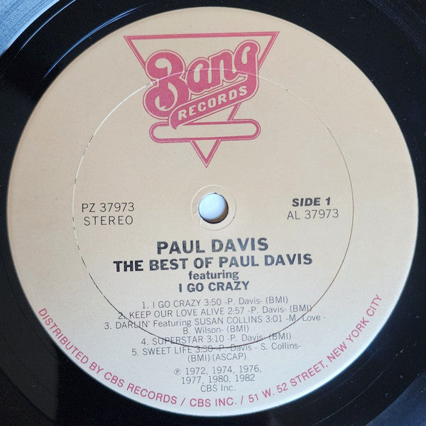 Paul Davis (3) - The Best Of Paul Davis