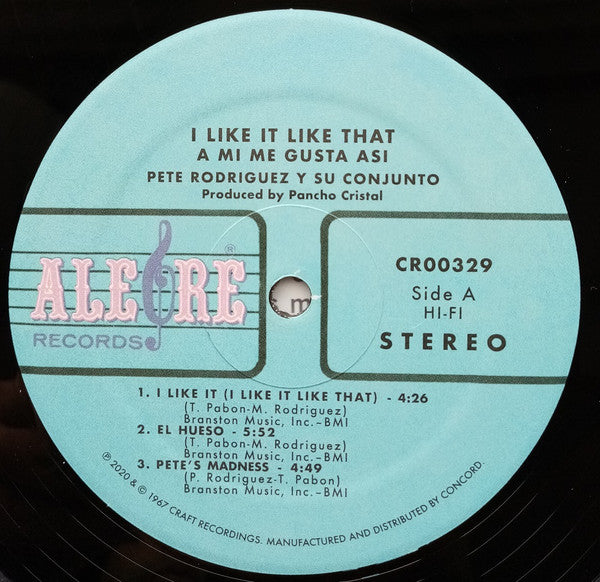 Pete Rodriguez (2) - I Like It Like That (A Mi Me Gusta Asi)